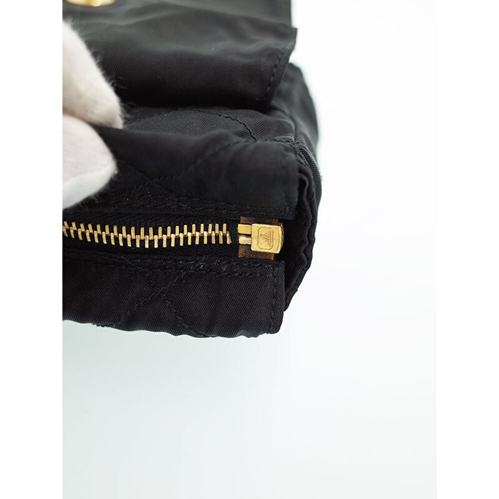 Prada Tessuto Catena quilted shoulder bag Black - Picture 7 of 9